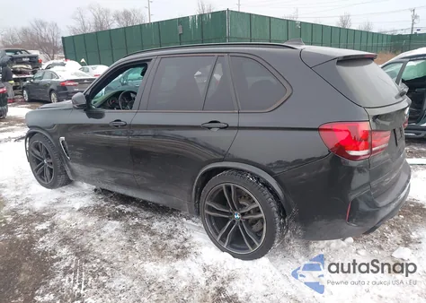 2016 BMW X5 M из США, поврежденный, VIN 5YMKT6C55G0R78666